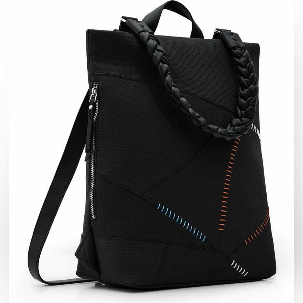 Desigual MULTI-POSITION PATCHWORK BACKPACK